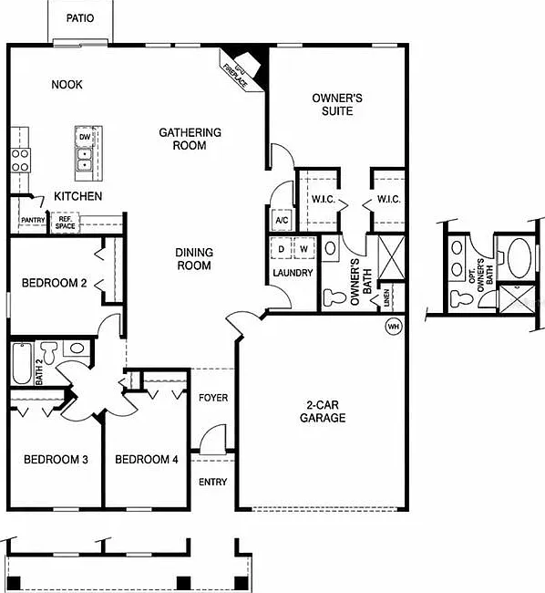 4 bed, 2.0 bath, 1864 sqft, $2,850 — Photo 1