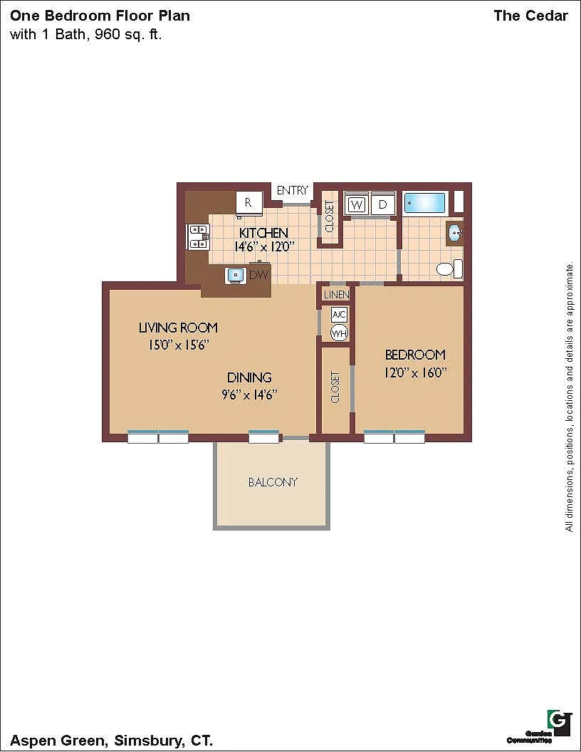 Floor plan $2.53/sq.ft. - The Cedar