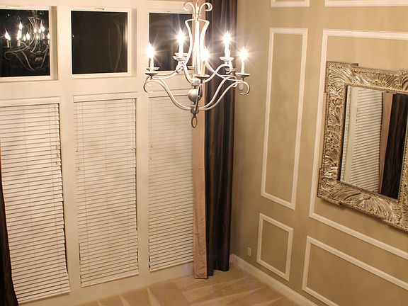 Living Room with 20 ft Ceilings