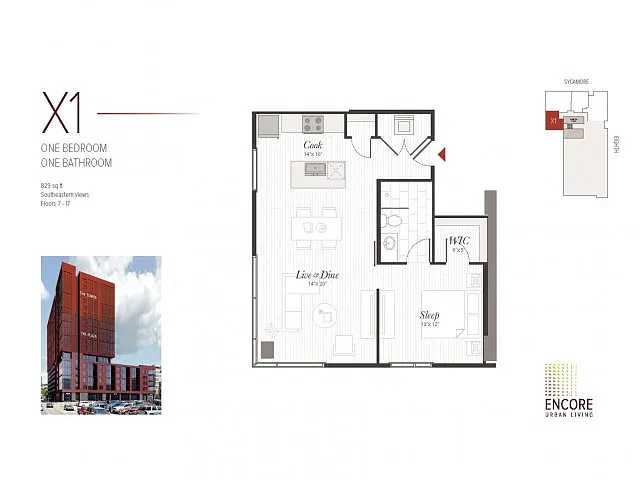 Floor plan X1