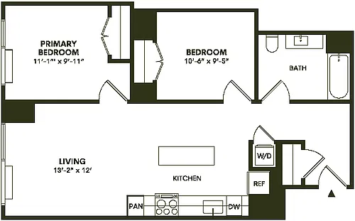 Floor plan Jr 2A