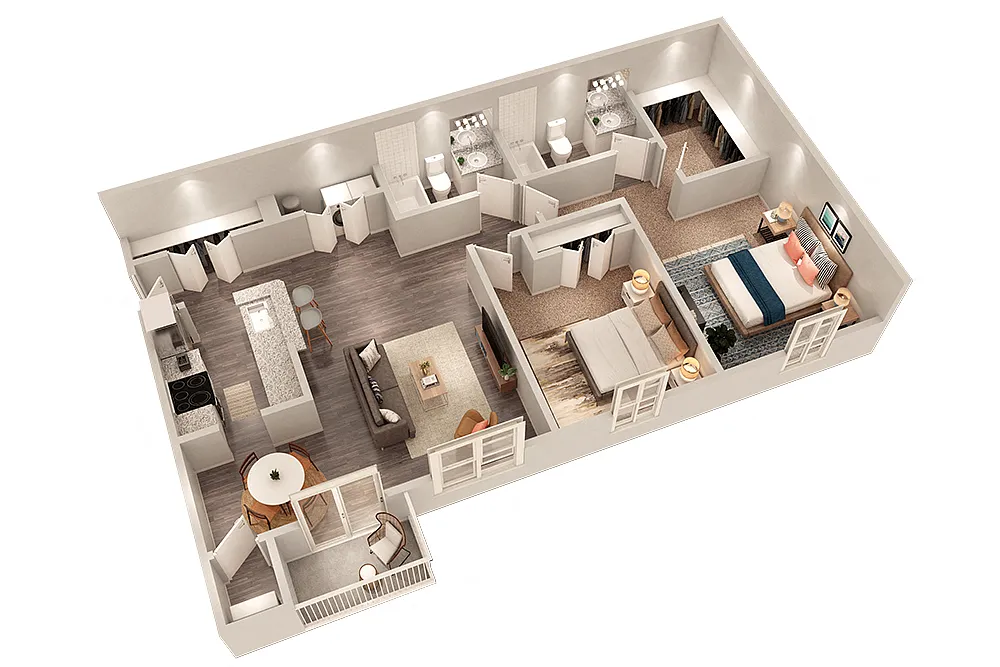 Floor plan The Silverbill III