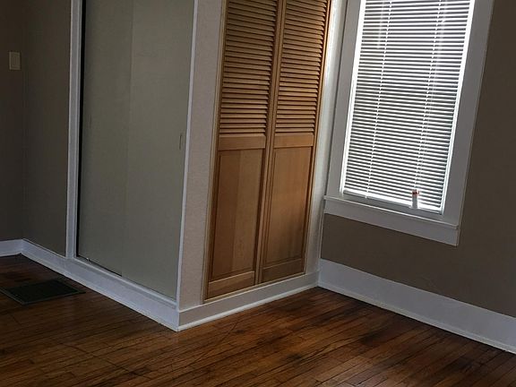 dining room with laundry in separate room