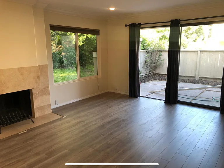 Downstairs with laminate