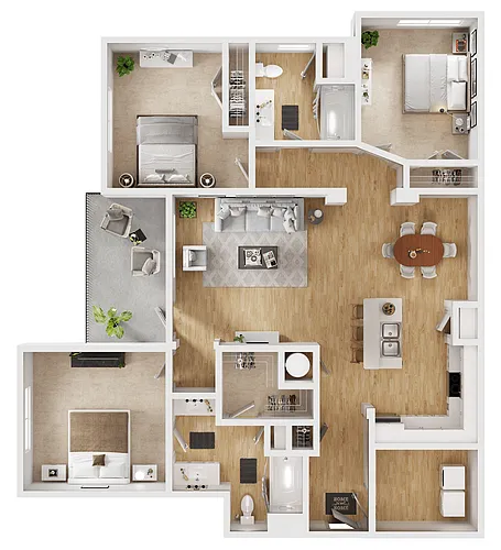 Floor plan C2A