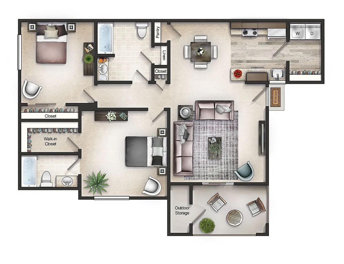 Floor plan B12