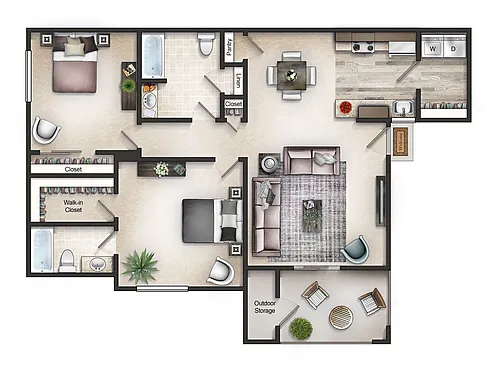 Floor plan B12