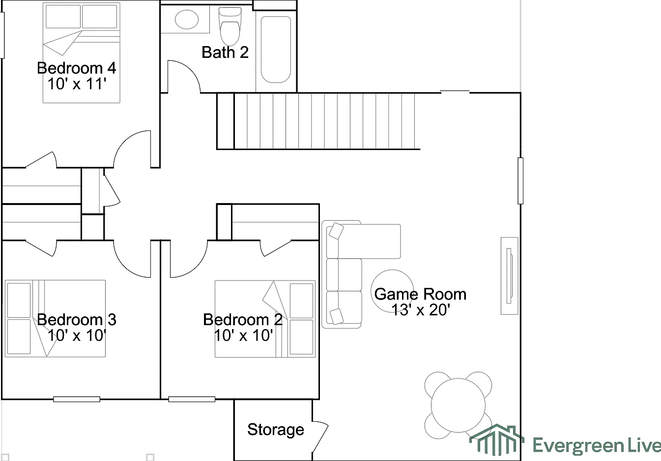 4 bed, 2.5 bath, 2263 sqft, $2,240 — Photo 3
