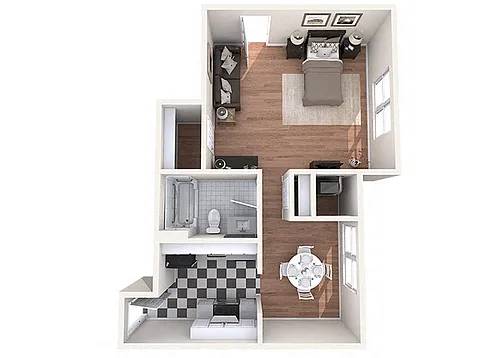 Floor plan A1a