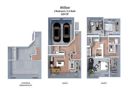 Floor plan Crestview Point - Willow
