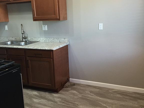 Kitchen with small dining area