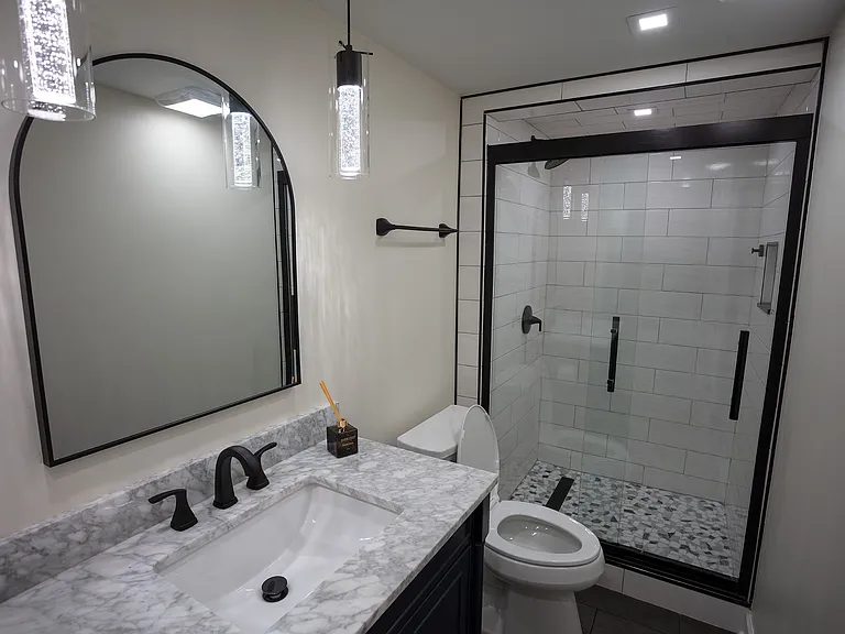 3rd full bath lower level pic 2