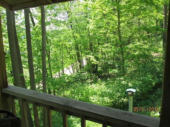 View from deck