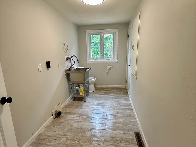 laundry room and half bath