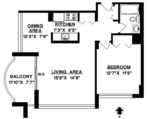 Floor plan 906