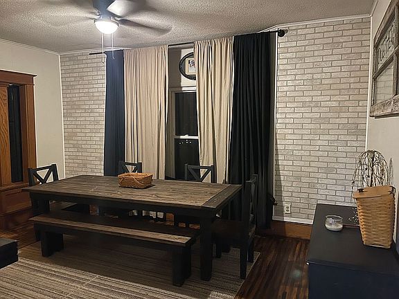 Dining room and bay window
