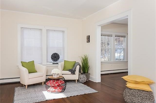 Bright and Airy Living Room and Dining Room