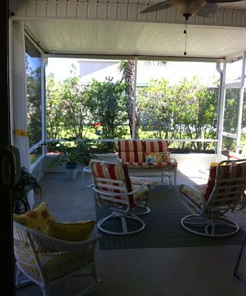 Screened porch