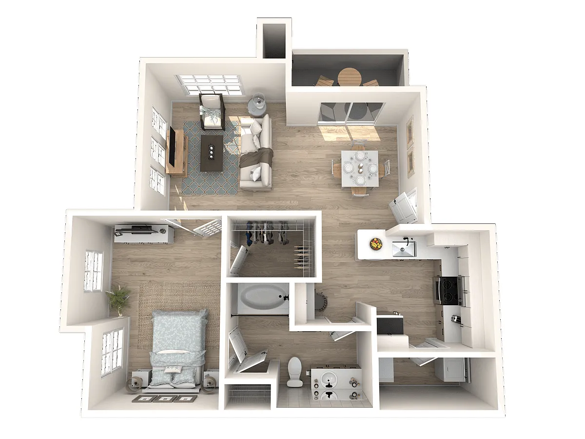 Floor plan The Soiree Renovation
