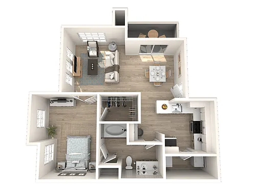 Floor plan The Soiree Renovation