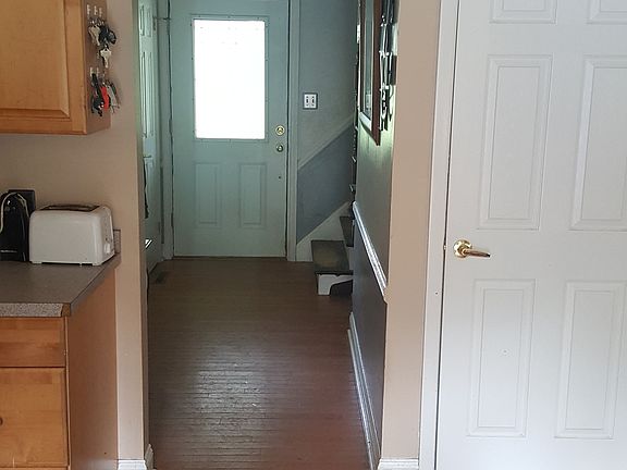 Front entry from kitchen