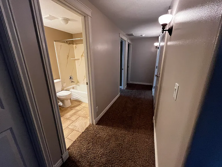 Basement hallway