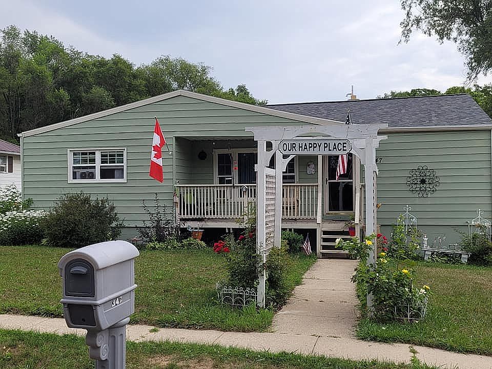 Front of the house