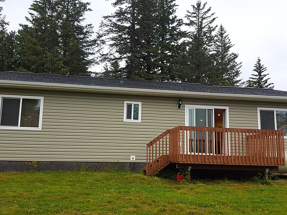 Back yard & deck