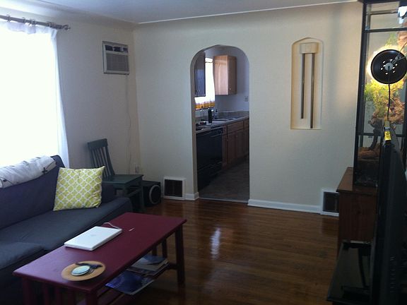 Living room furnished