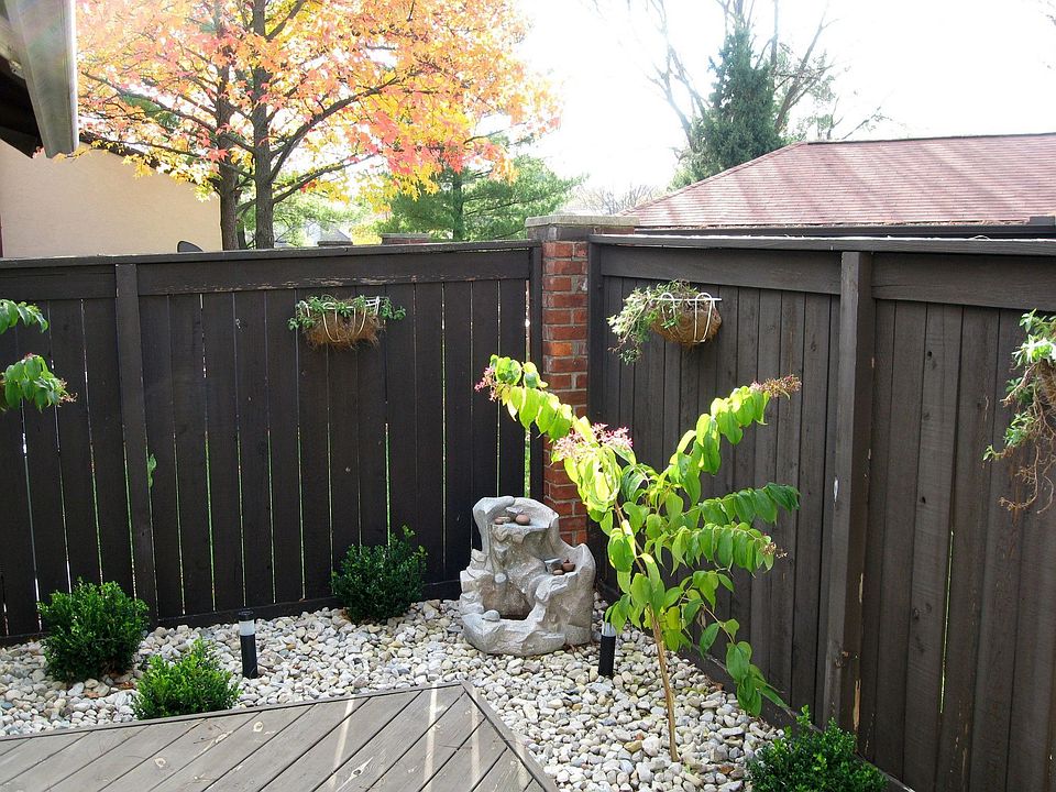Recent patio landscaping