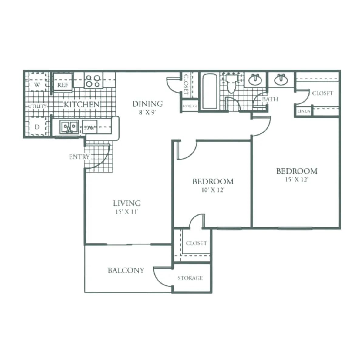 Floor plan B1