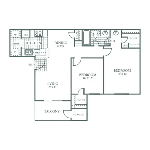 Floor plan B1