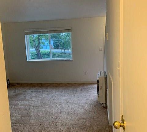 from the kitchen looking into the living room