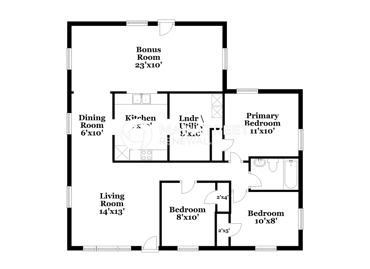 Floor Plan - 1928 2nd Ave