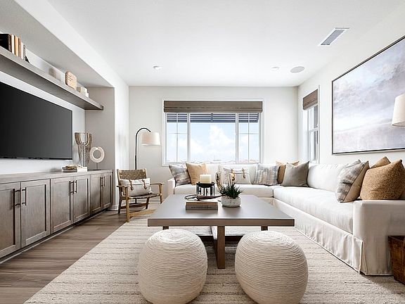 Plan 5 Model Home Great Room