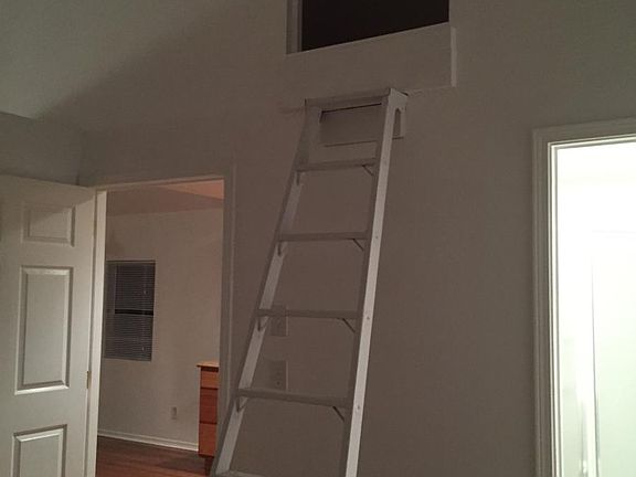 Ladder to Loft above