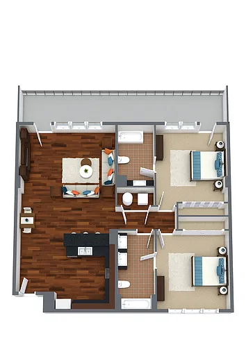 Floor plan PH5