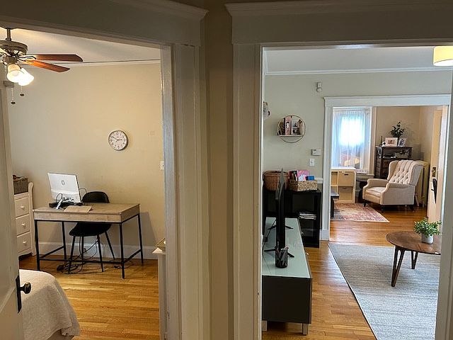 From kitchen looking towards front of house