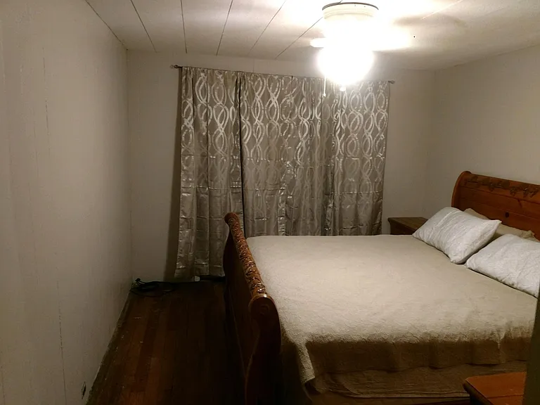 King Bedroom #1 looking towards sliding glass door