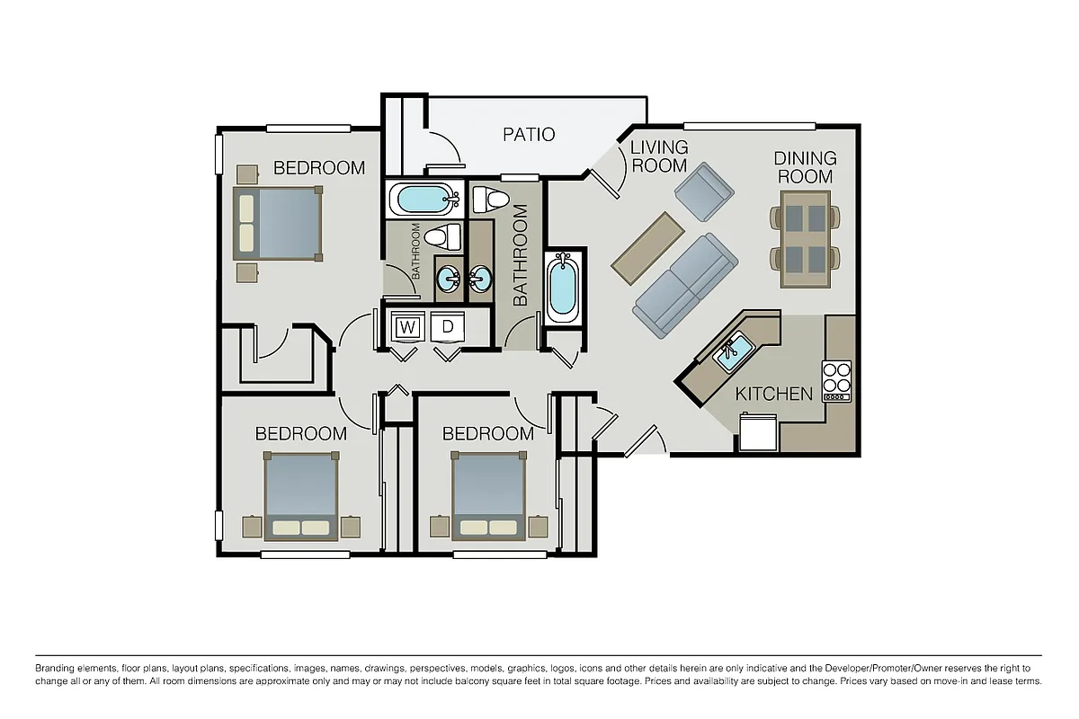 Floor plan Plan 3A