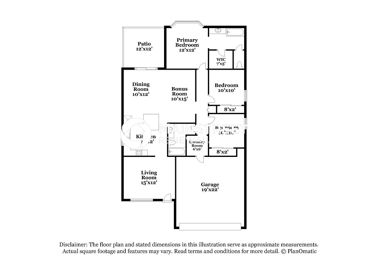 Floor Plan - 8856 W Griswold Rd