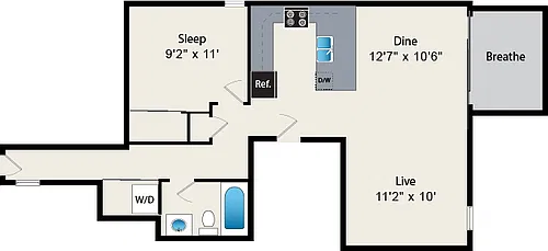 Floor plan A9