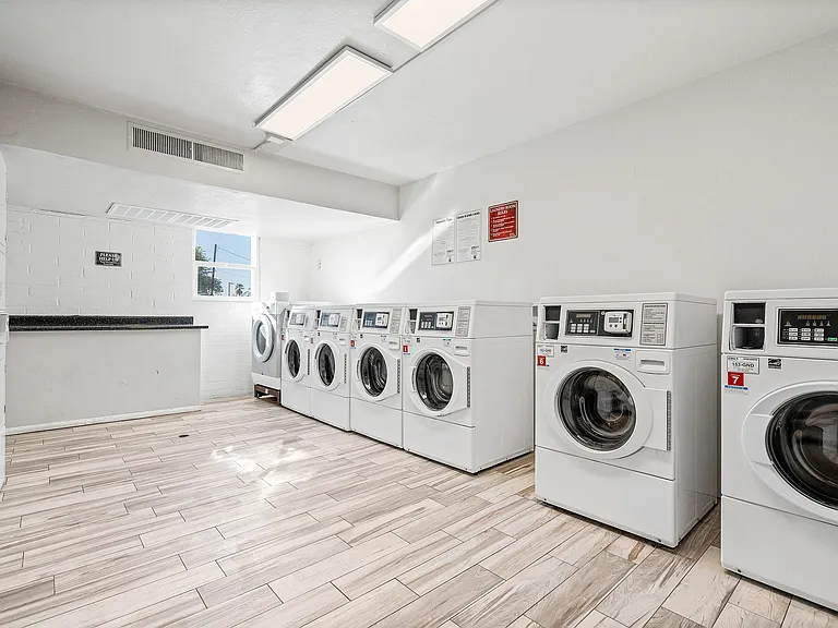 Seventh Apartments Laundry Room
