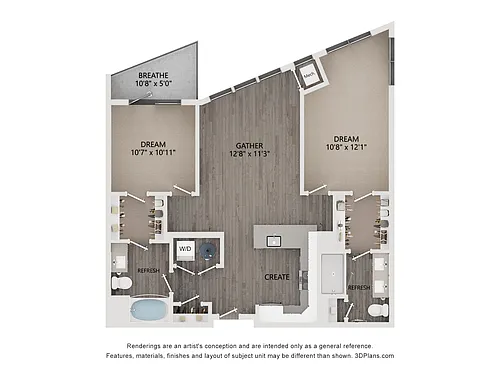 Floor plan D1801