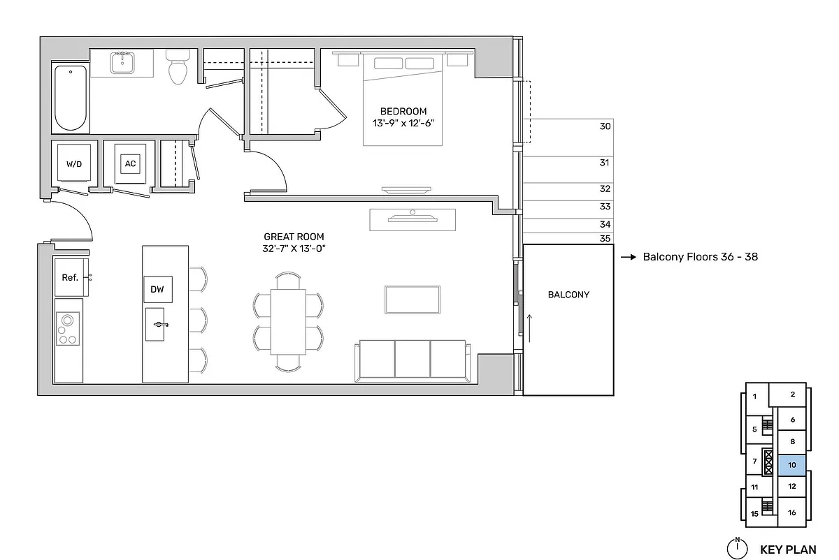 Floor plan A12