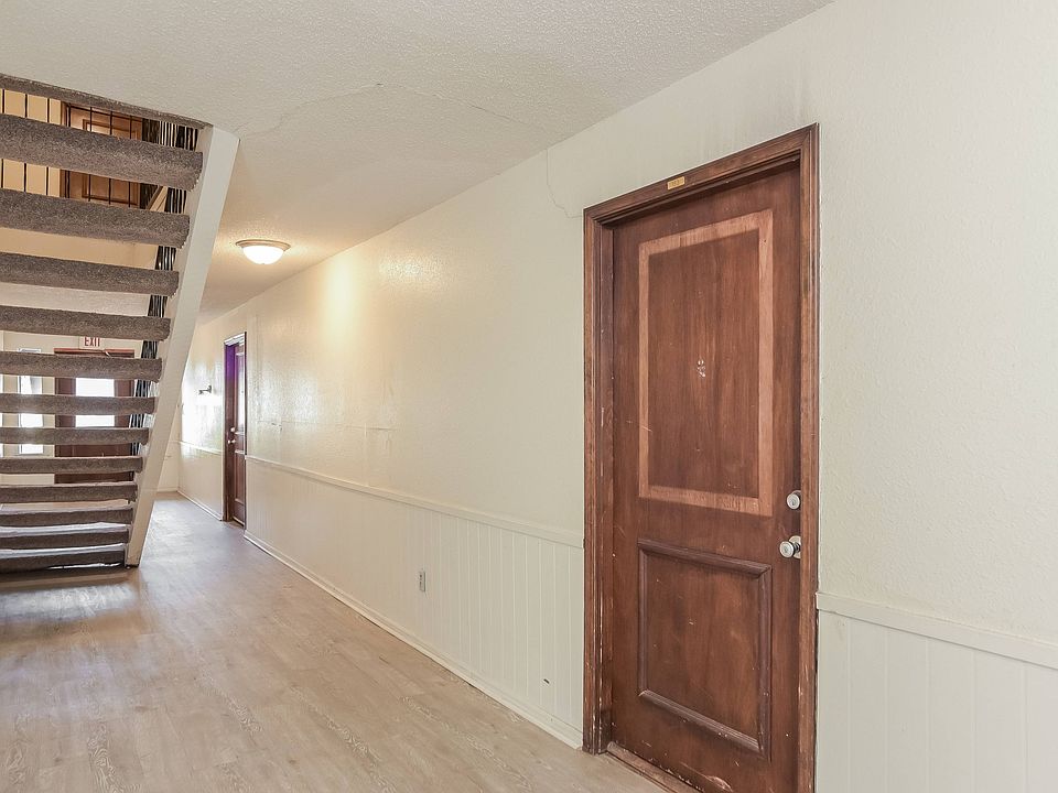 Interior building hallway