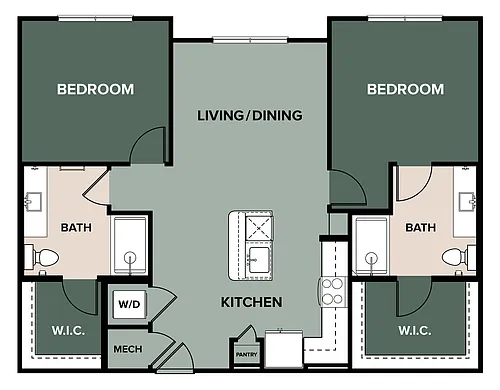 Floor plan B1