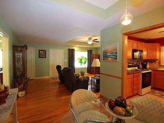 living room plus dining room