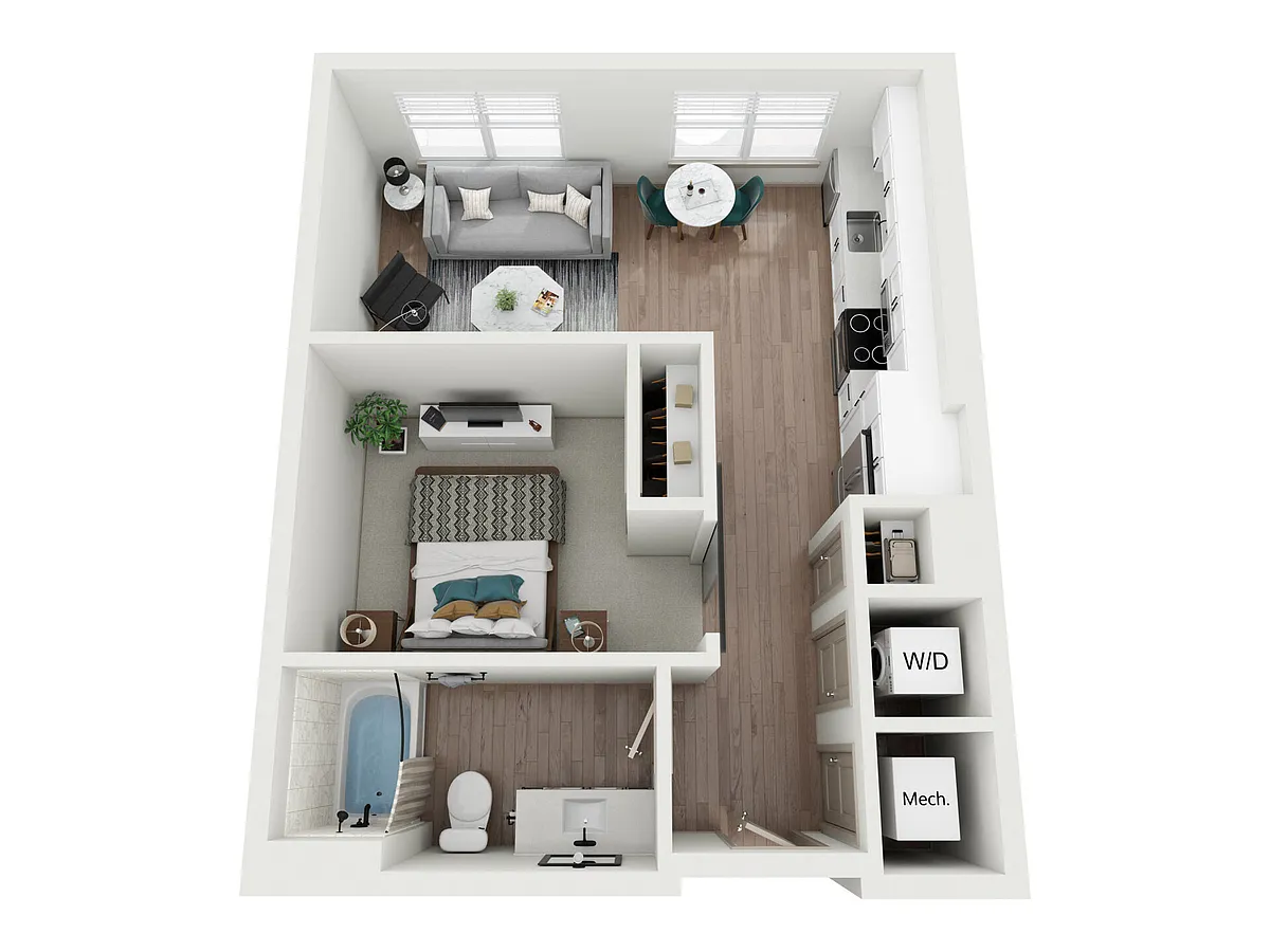 Floor plan S2S - District Square