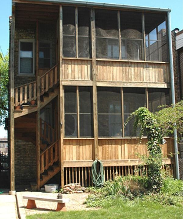 Rear entrances and decks